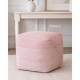 Velura Home & Living Delight Pink - Puf - 40 x 40 - Pembe