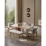 Velura Home & Living Enna Yemek Masası & Mutfak Masası - Sadece Masa - Ekru - Enna-Yemek-Masasi