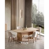 Velura Home & Living Eylül Yemek Masası (Sadece Masa) (Naturel Meşe) - Eylül Yemek Masasi