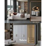 Velura Home & Living Felix 6 Kapaklı Yatak Odası Takımı - Kırık Beyaz