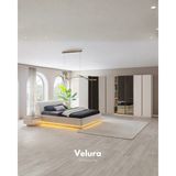 Velura Home & Living Flora 6 Kapaklı Yatak Odası Takımı - Beyaz - 160 x 200