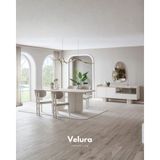 Velura Home & Living Flora Yemek Odası Takımı - Beyaz - 4