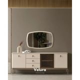 Velura Home & Living Imza Konsol - Ayna Dahil - Krem