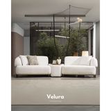 Velura Home & Living Moka Kanepe & Üçlü Koltuk (3'lü) - Krem