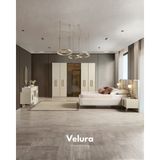 Velura Home & Living Monaco Yatak Odası Takımı - Krem - 160 x 200