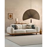 Velura Home & Living Senna Sırt Mekanizmalı Bohem 3 Adet Üçlü Kanepe & 3'lü Koltuk (3+3+3) - Krem