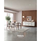 Velura Home & Living Sion Yemek Odası Takımı - Beyaz - 4