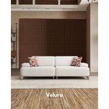 Velura Home & Living Star 3+3+3 Koltuk Takımı & Oturma Grubu - Beyaz - Bej - Star Koltuk Takımı