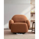 Velura Home & Living Truva Berjer & Tekli Koltuk - Turuncu