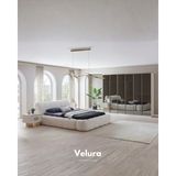 Velura Home & Living Valore 6 Cam Kapaklı Yatak Odası Takımı - Full Cam Kapaklı - Beyaz - Beyaz - 160 x 200
