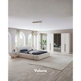 Velura Home & Living Valore 6 Kapaklı Yatak Odası Takımı - Beyaz - 160 x 200