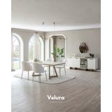 Velura Home & Living Valore Yemek Odası Takımı - Beyaz - 4