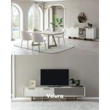 Velura Home & Living Valore Yemek Odası Takımı + Tv Ünitesi - Beyaz - Ahşap - 4