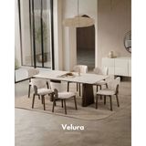 Velura Home & Living Vena Yemek Masası & Mutfak Masası - Sadece Masa - Krem - Vena-Yemek-Masasi
