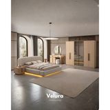 Velura Home & Living Victor Yatak Odası Takımı - Bej - 160 x 200