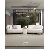 Velura Home Moka Üçlü Koltuk ve Kanepe (3'lü) Krem
