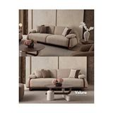 Velura Home Mylan 3+3+3 Koltuk Takımı ve Oturma Grubu Bej