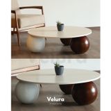 Velura Küre Ahşap Orta Sehpa - B.Yuvarlak & 2C-1B