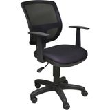 Velvet Ergonomik Ofis / Büro ve Öğrenci Çalışma Sandalyesi - Koltuğu - Siyah