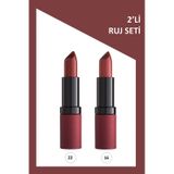 Velvet Matte Lipstick 2'li Ruj Seti - No: 22-16