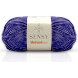 Velvet Slim El Örgü Ipi Battaniye Ipi Kazak Ipi Amigurumi Ipliği Bebek Battaniye Ipi Kadife Ip Amigurumi Ip - Mor