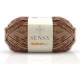 Velvet Slim El Örgü Ipi Battaniye Ipi Kazak Ipi Amigurumi Ipliği Bebek Battaniye Ipi Kadife Ip Amigurumi Ip - Vizon