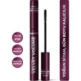 Velvet Ultra Siyah Dolgunlaştırıcı Maskara – Hacim ve Uzunluk Etkili