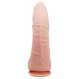 VelvexNoir 27 CM G-Spot Realistik Damarlı Vantuzlu Dev Dildo Penis
