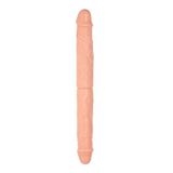 VelvexNoir Double Dong Çift Taraflı İki Yönlü Esnek Dildo Kıkırdaklı Penis