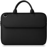 Velvoria Macbook pro 14" (M2 Pro) Lyrne Laptop ve Evrak Çantası - 13 - 14,9 inç - Siyah
