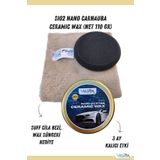 VELVOX SIO2 NANO Carnauba Seramik Wax Krem Cila Net 110 gr ,Cila Bezi ve Wax Süngeri Hediye, Cila, Wax