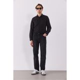 VENA Erkek Kalimnos Black Comfort Fit Jean Pantolon - Black