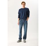 Vena Erkek Kalimnos Dark Blue Comfort Fit Jean Pantolon - Dark Blue - -- - 40 / 30