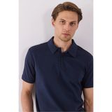 VENA Erkek Regular Fit Polo Yakalı Tişört - Lacivert