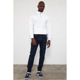VENA Erkek Smith Naturel Dark Blue Tapered Fit Jean Pantolon - Naturel Dark Blue