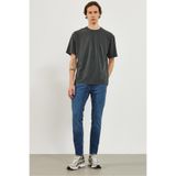 VENA Erkek Teos Dirty Dark Blue Skinny Jean Pantolon - Dirty Dark Blue