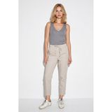 Vena Kadın Alian Beli Lastikli Summer Gabardin Pantolon - Gri - Regular