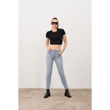 VENA Kadın Mila Blue Grey Boyfriend Jean Pantolon - Blue Grey
