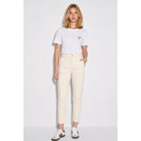 VENA Kadın Norah Cepli Off White Jean Pantolon - Off White