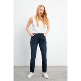 VENA Kadın Petra Blue Black Boyfriend Jean Pantolon - Blue Black