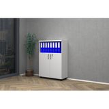 Vena Yarım Kapak Ofis Dosya Dolabı 80X35x115h