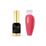Venalisa 12 ml Kalıcı Oje Coral Red Uv Led Oje 1033