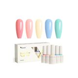 Venalisa 5 Adet 10 ml Uv Led Kalıcı Oje HEMA - TPO Free V2503
