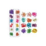 Venalisa Kurutulmuş Gerçek Çiçek Nail Art Süsleme 3d Kuru Çiçek Model A