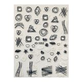 Venalisa Tırnak Sticker Tırnak Süsleme Nail Art JO-1053