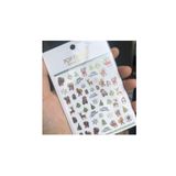 Venalisa Tırnak Yılbaşı Sticker Tırnak Süsleme Nail Art CL036