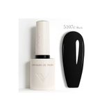 Venalisa Uv Led Kalıcı Oje 10 ml Hema Free TPO Free 5107 C Black Siyah