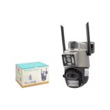 Venas RX-38AI Speed Dome Ip Wifi Kamera 2-2mp Çift Lensli Yapay Zeka Destekli - Gri