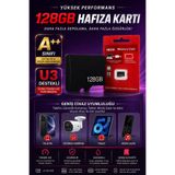 Venas Ultra 128 GB UHS-3 Class 10 A++ KALİTE 128G- Micro SD Kart 128 GB HAFIZA KARTI