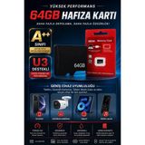 Venas Ultra 64 GB Uhs-3 Class 10 A++ Kalite 64G- Micro Sd Kart 64GB Hafıza Kartı
